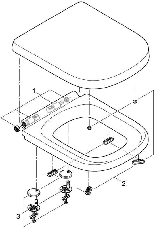 GROHE Euro 54 x 37.5 cm weiB 39703000 ab 237 06 Preisvergleich bei idealo