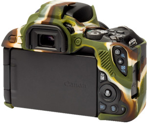 Easycover Silikon Hülle Kameratasche Passend für Canon EOS 200d 250d DSLR Rot 