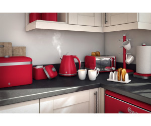 Swan retro kettle red cheap