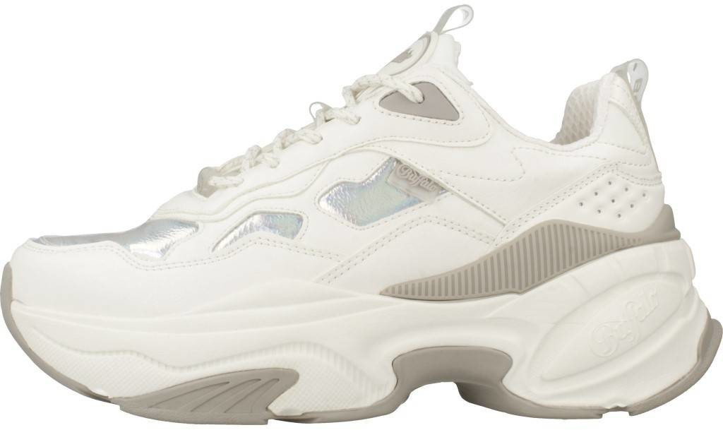 Buffalo Crevis P1 Trainers white/silver