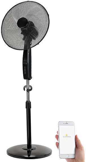 Sichler Ventilateur sur pied compatible avec Amazon Alexa et Google Assistant