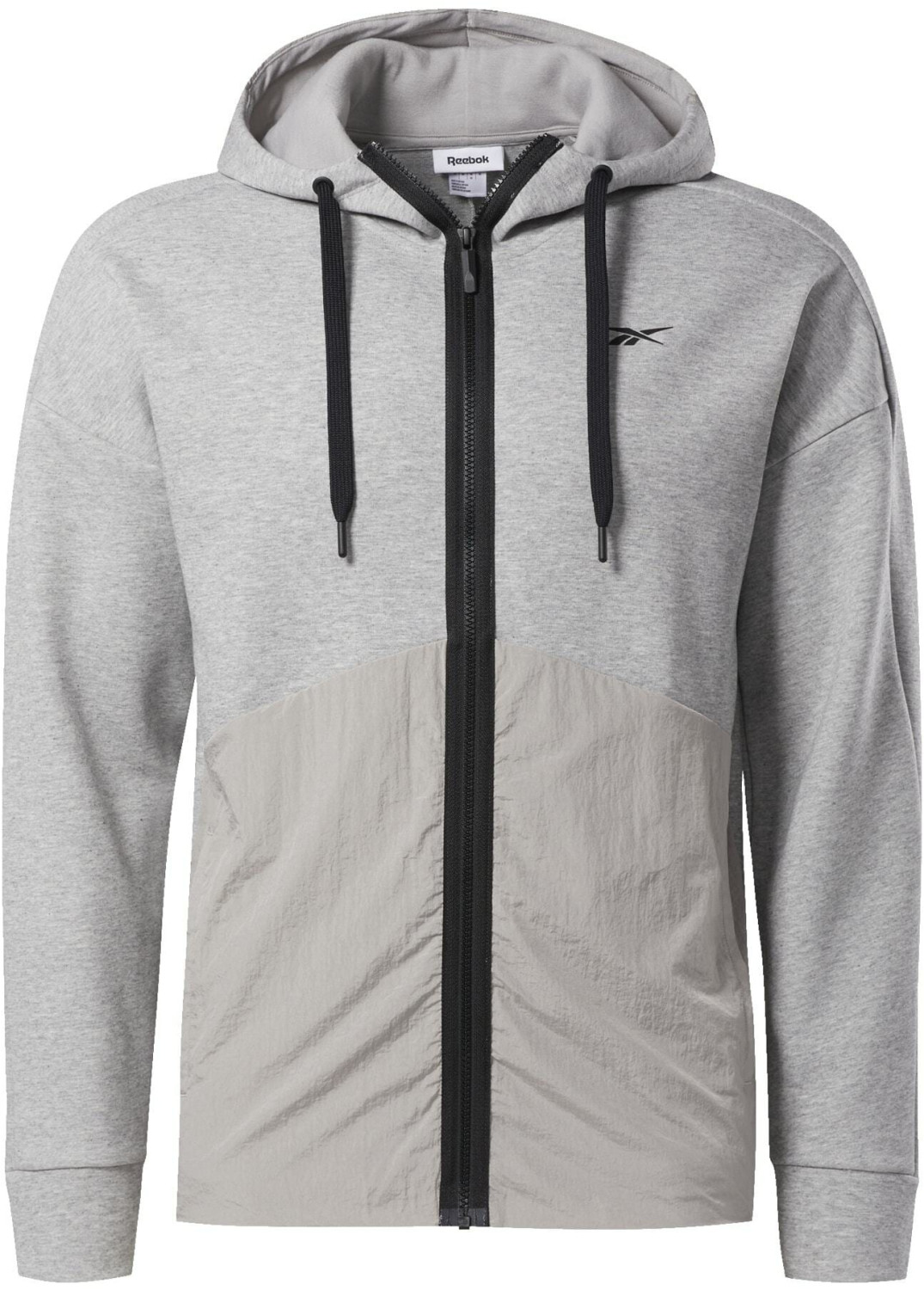 Reebok Training Supply Hoodie medium grey heather (FK6365)