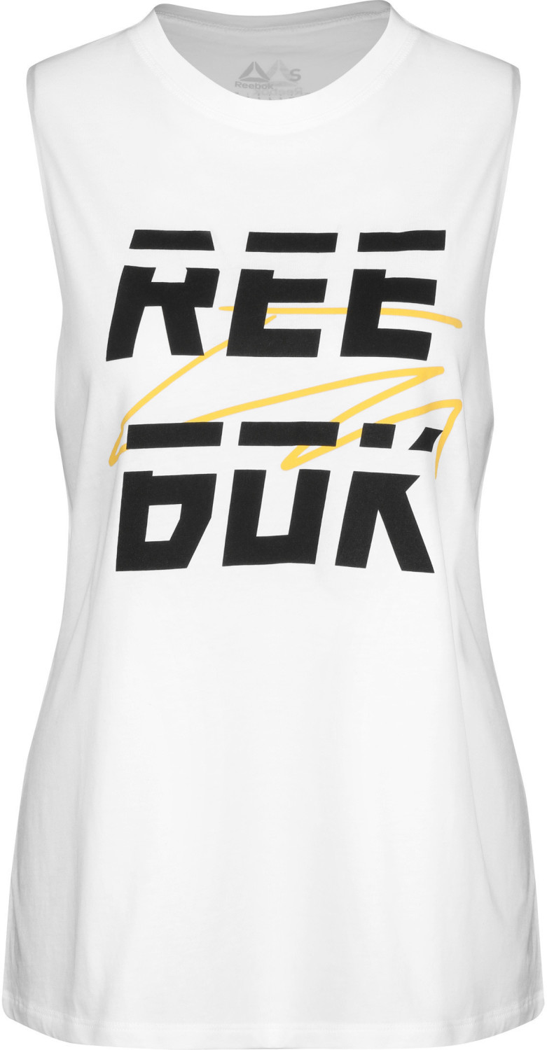 Reebok Meet You There Muscle Tank Top Women white (DY8121)