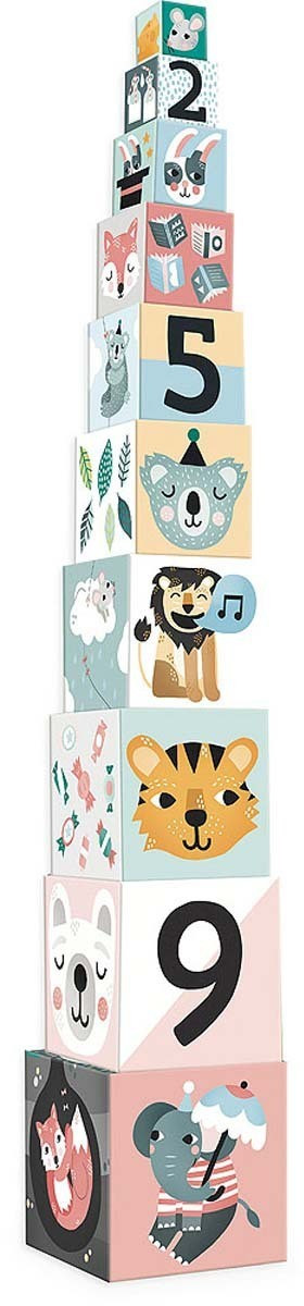 Vilac Cubes gigignes Les Animaux Michelle Carlslund