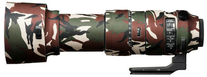 Discovered Easycover Lens Oak Cover for Sigma 60-600mm f4.5-6.3  DG OS HSM S  green-camouflage