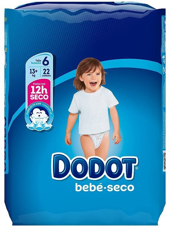 Dodot Bebé-Seco Size 6 (13+ kg) 22 pcs.