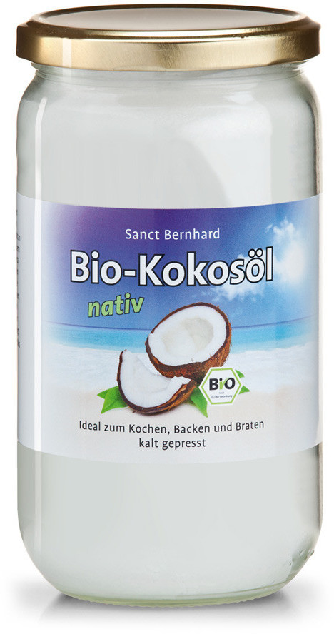 Kräuterhaus Sanct Bernhard Organic Coconut Oil Cold-Pressed