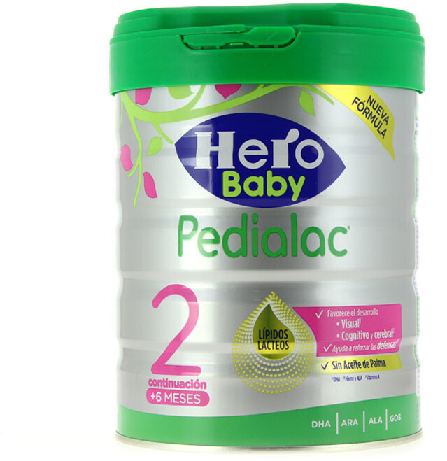 Hero Baby Pedialac Leche sin lactosa 1 800 g