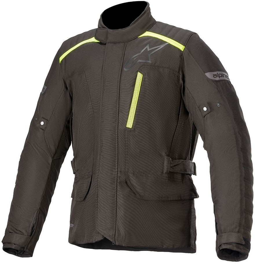 Alpinestars Blouson Gravity Drystar noir/jaune fluo
