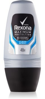 Rexona Maximum Protection Clean Scent antiperspirant deodorant roller for men (50 ml)