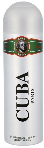 Cuba Vetiver Forte deodorant spray for men (100 ml)