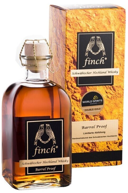 Finch Schwäbischer Hochland Whisky Barrel Proof 54% 0,5l + Geschenkbox ab  52,97 € | Preisvergleich bei