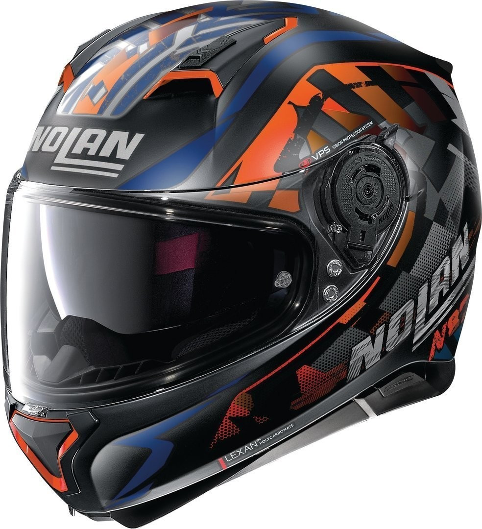 Nolan N87 Venator N-Com 91 Orange/Blu