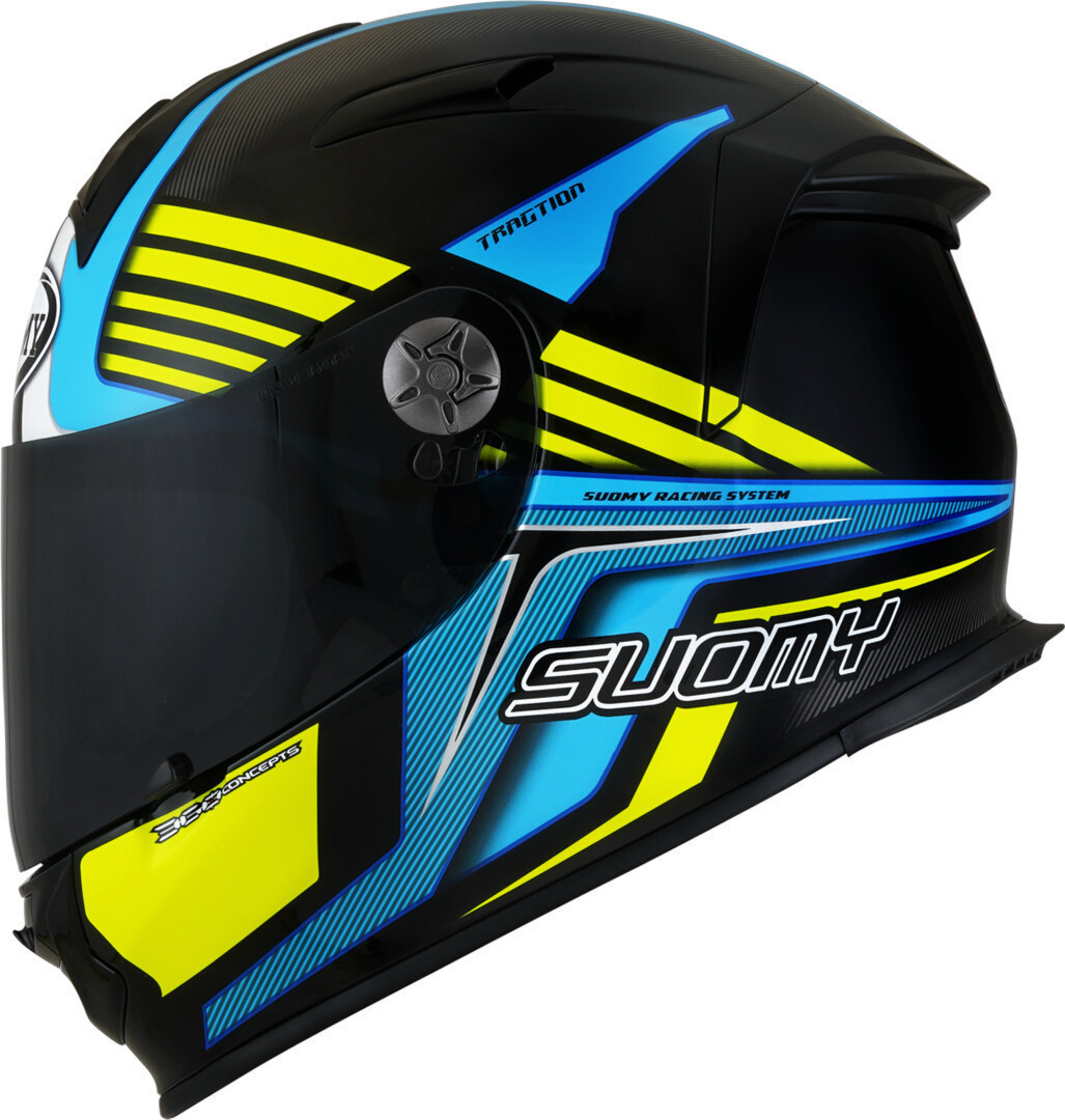Suomy SR Sport Attraction Light Blue Yellow