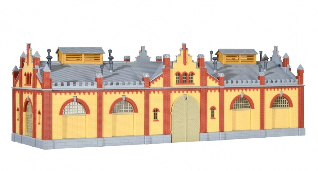 Kibri 39826 – Maquette H0 Kühlhaus/ondules – Bâtiment Industriel Pour Diorama Ferroviare, échelle H0
