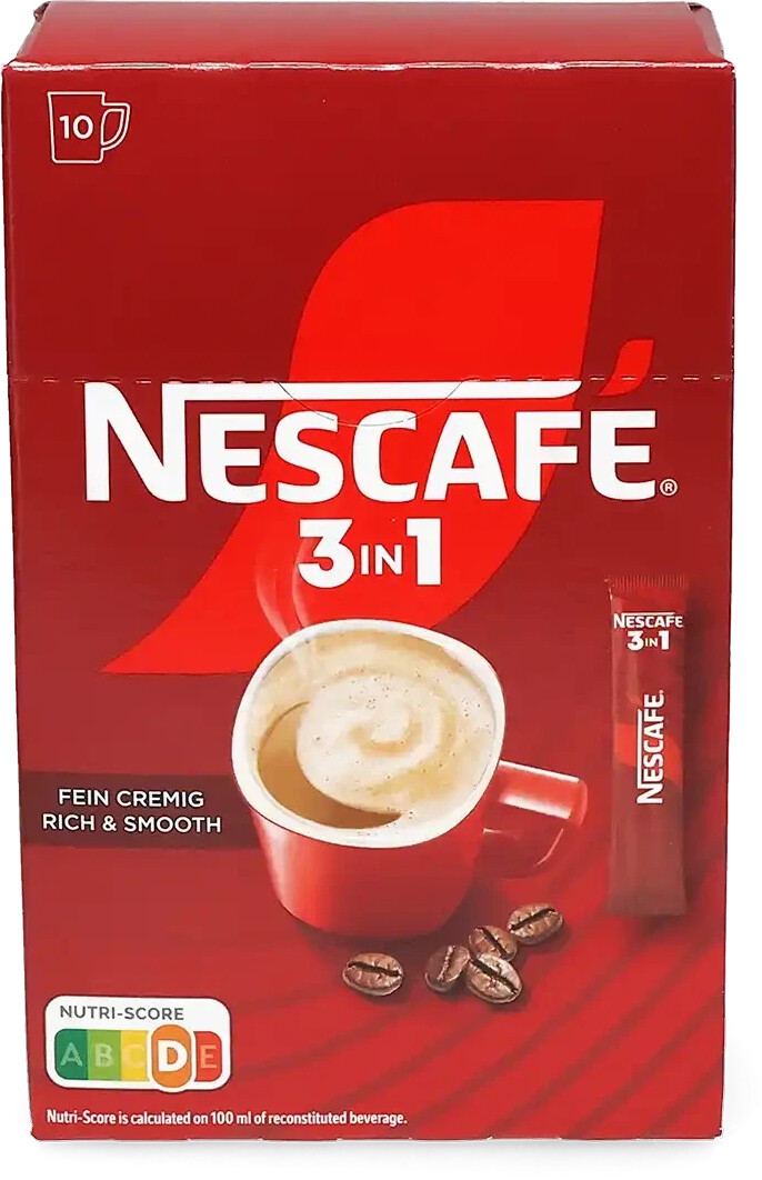 Nescafé Nescafé 3in1 Sticks - Coffee, Cream & Sugar (10 Pcs.) - view 8