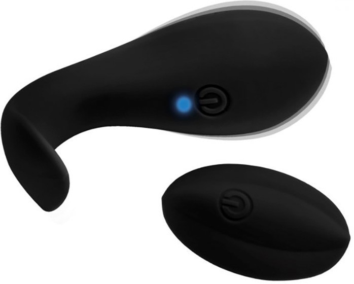 Master Series Dark Pod Rechargable Remote Control Vibrating Egg