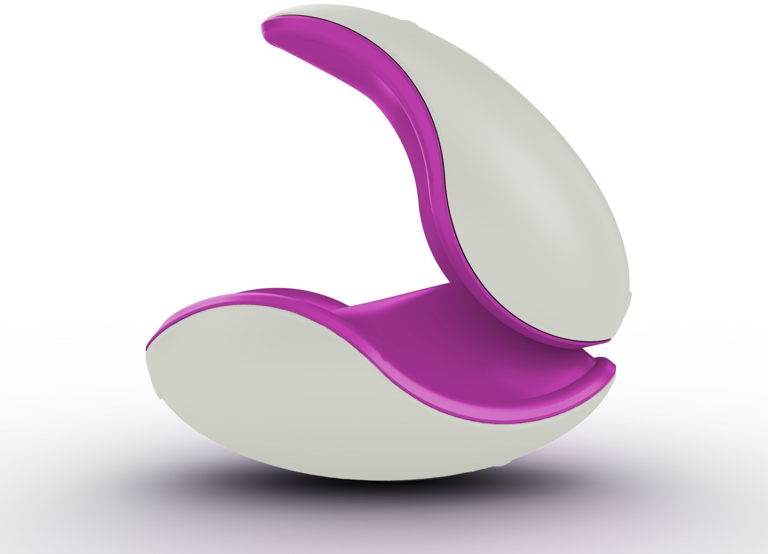 Zini Deux White/Plum