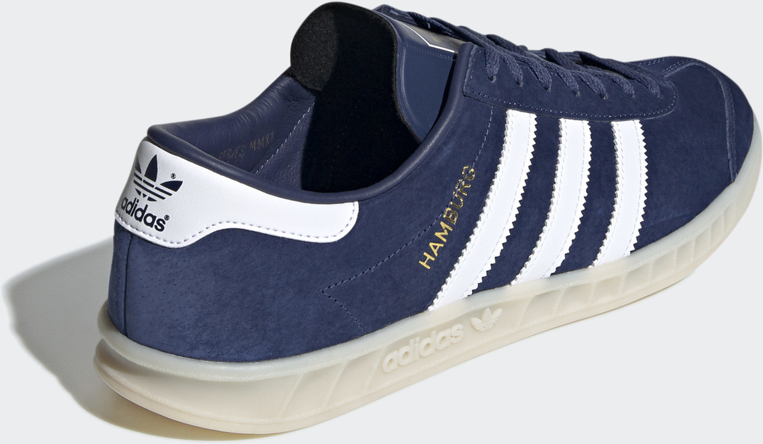 Buy Adidas Hamburg Tech Indigo Footwear White Off White from