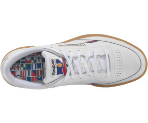 Reebok club c 85 best sale white radiant red & blue