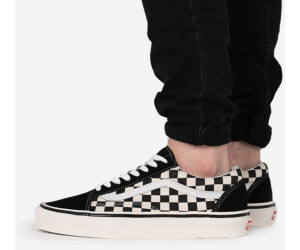 Vans old skool 36 dx anaheim factory black check hot sale