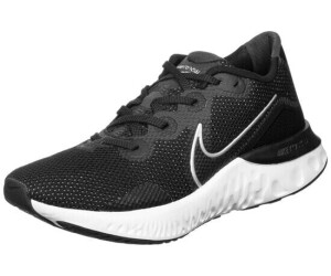 Nike Renew Run black/white/dark smoke grey/metallic silver