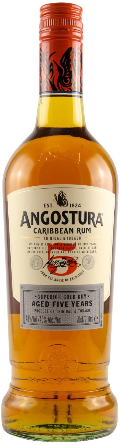 Angostura Gold 5 YO Rum  0,7l  40.0%