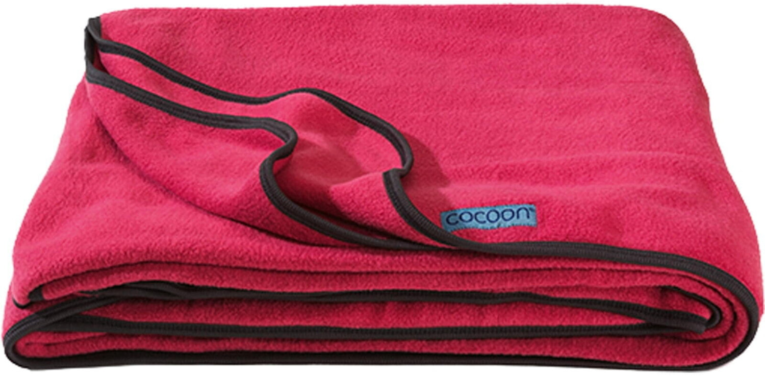 Cocoon Fleece Blanket Raspberry