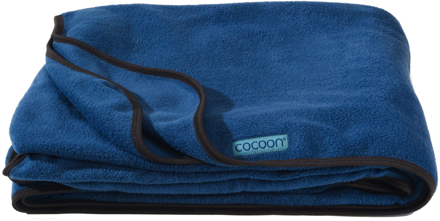 Photos - Sleeping Bag Cocoon Fleece Blanket Deep Blue 