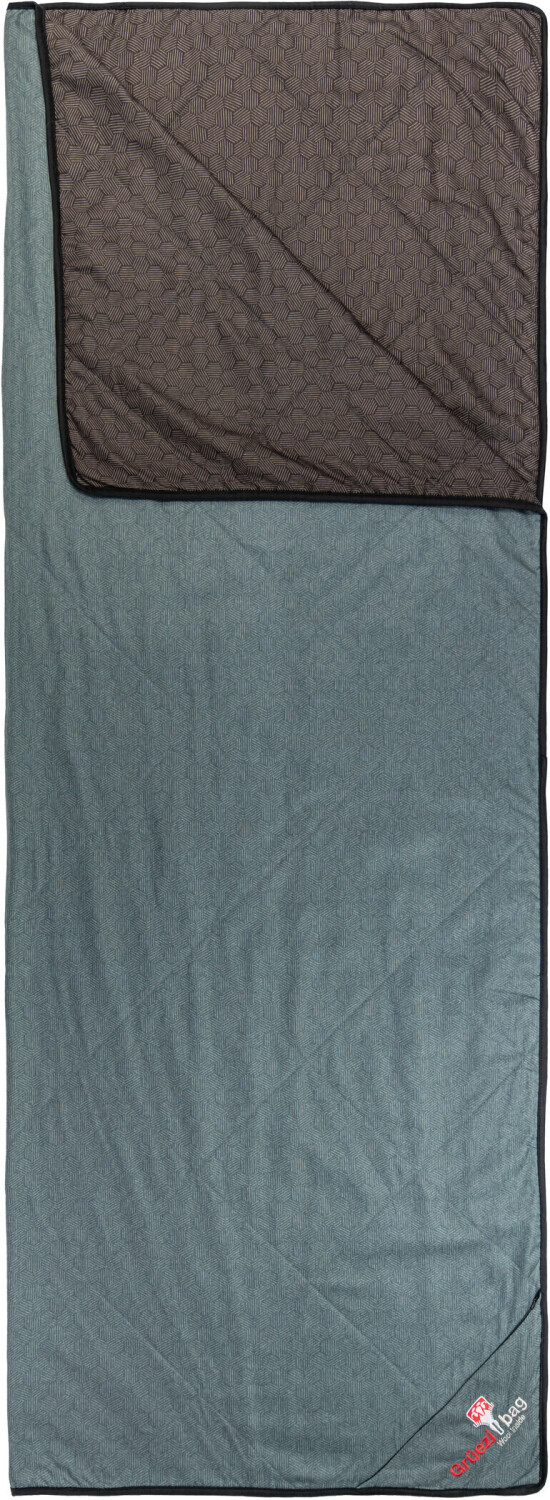 Grüezi Bag WellhealthBlanket Wool Home Chocolate/Smoky Blue