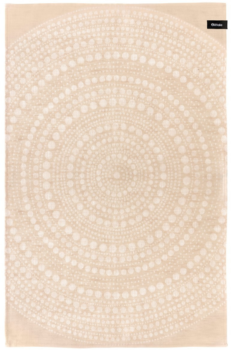 iittala Kastehelmi tea towel 47 x 70cm powder