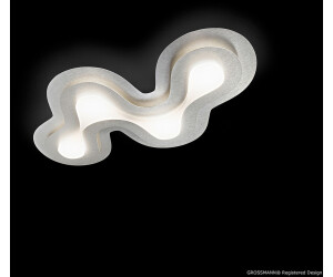 Grossmann Leuchten Delia LED 37,5 x 66,3 cm Aluminium gebürstet  (74-777-072) ab 820,00 € | Preisvergleich bei