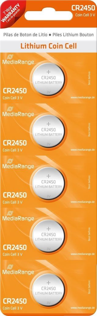 MediaRange MRBAT138 540 mAH 5 pc.