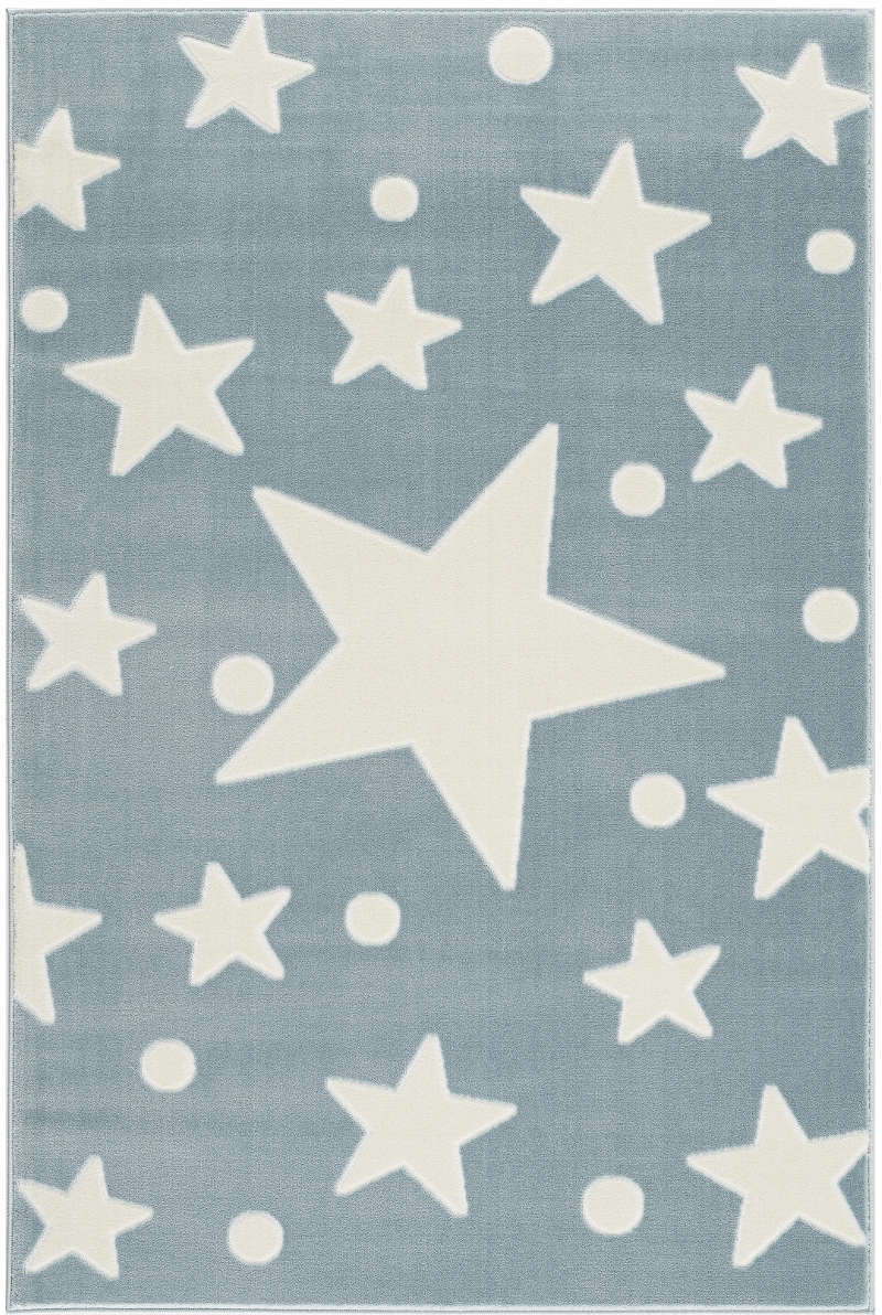 Livone Happy Rugs Estrella (120 x 180 cm) Blue/White