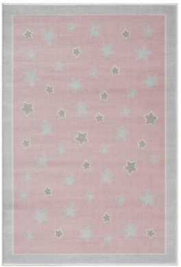 Livone Happy Rugs Planet (120 x 180 cm) Rose/Silvergrey