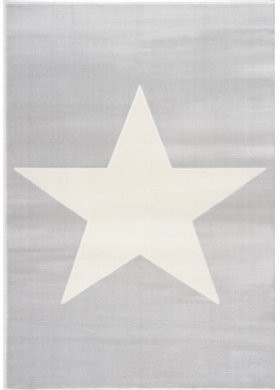 Livone Happy Rugs Shootingstar Grey/White (120 x 180 cm)