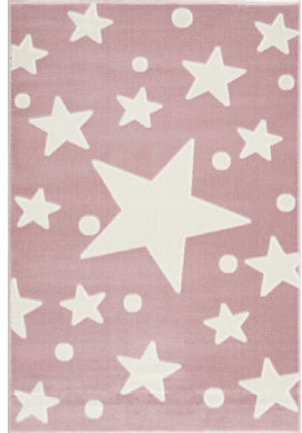 Livone Happy Rugs Estrella (120 x 180 cm) Rose/White