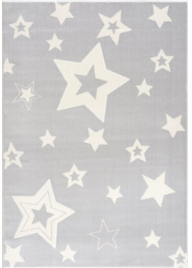 Livone Happy Rugs Galaxy Silver/White (120 x 180 cm)