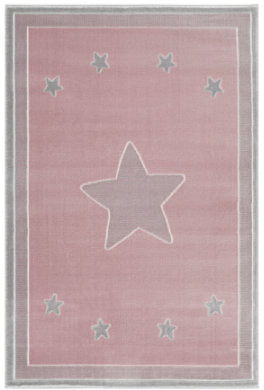Livone Happy Rugs - Princess Rose/Silver (160 x 230 cm)
