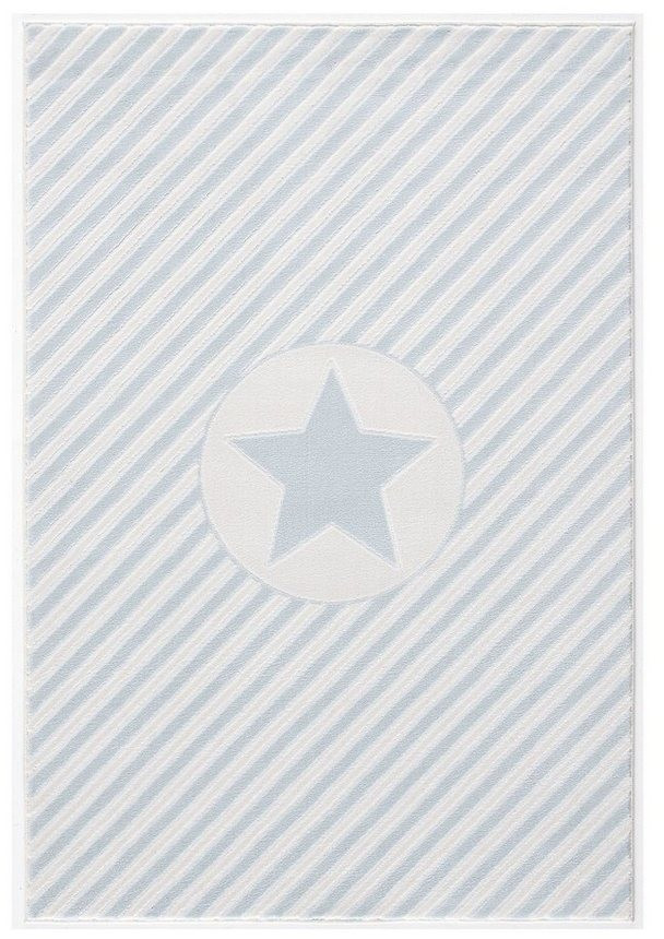 Livone Happy Rugs Decostar Blue/White (120 x 180 cm)