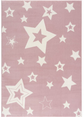 Livone Happy Rugs Galaxy Rose/White (120 x 180 cm)