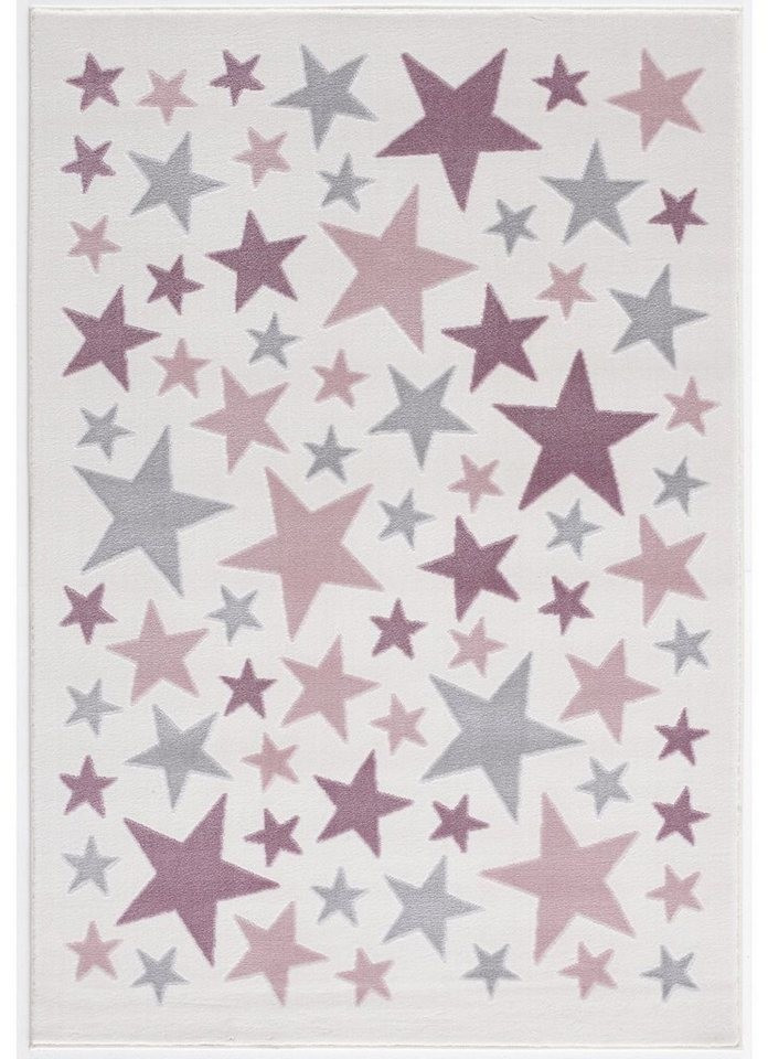 Livone Happy Rugs Stella Cream/Silver/Rose (120 x 180 cm)