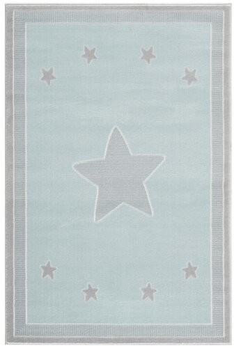 Livone Happy Rugs Princess (120x180 cm) Minz/Silver