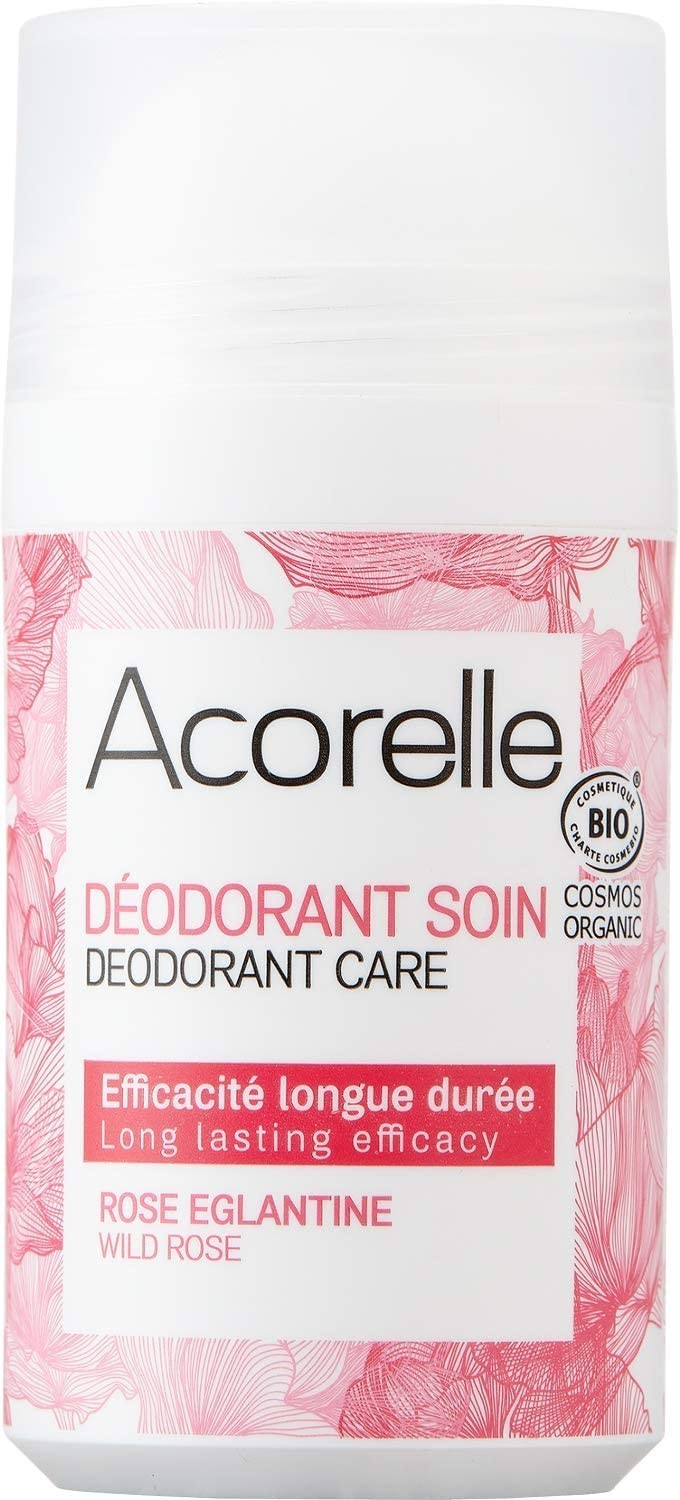 Acorelle Wild Rose Deodorant Roll-on (50 ml)