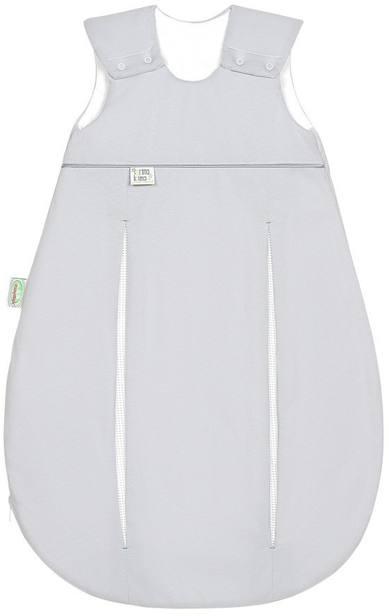 Odenwälder BabyNest prima klima Jersey sleeping bag light silver