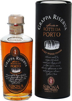 Sibona Grappa Botti da Porto 0.5l 44%