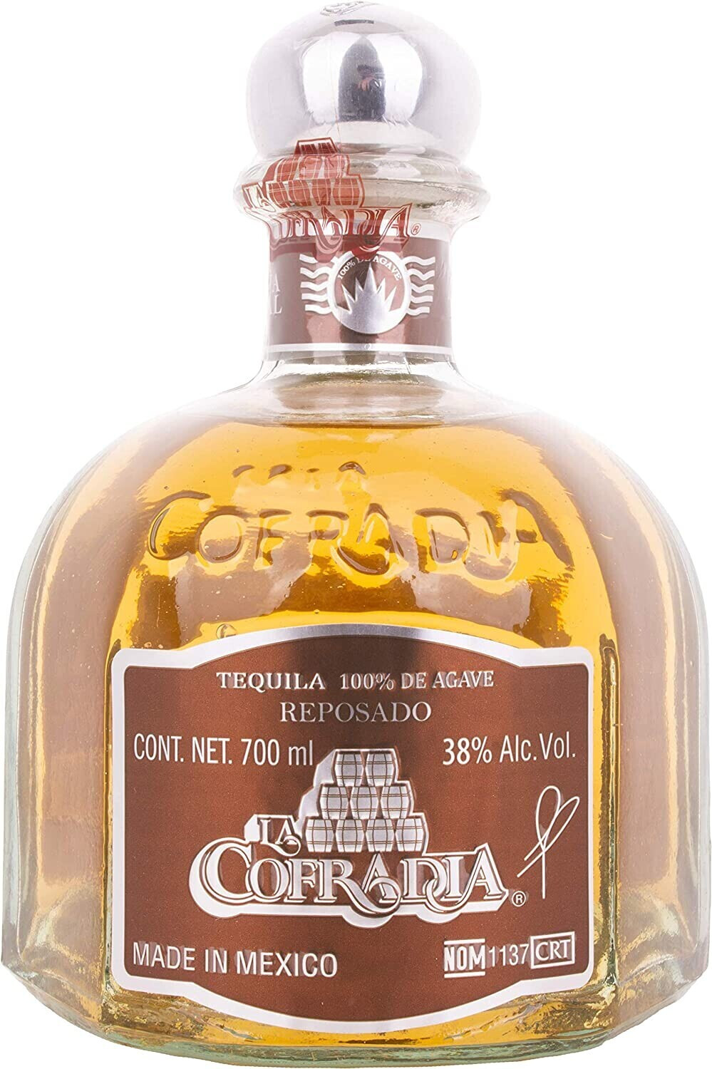 La Cofradia Tequila Reposado 38% 0.70l