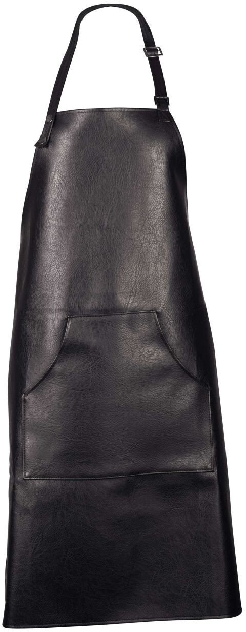 ASA PVC cooking apron - black - 90x82 cm