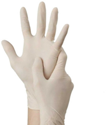 Sibel Oneway Latex Gloves S. M (100 pcs)