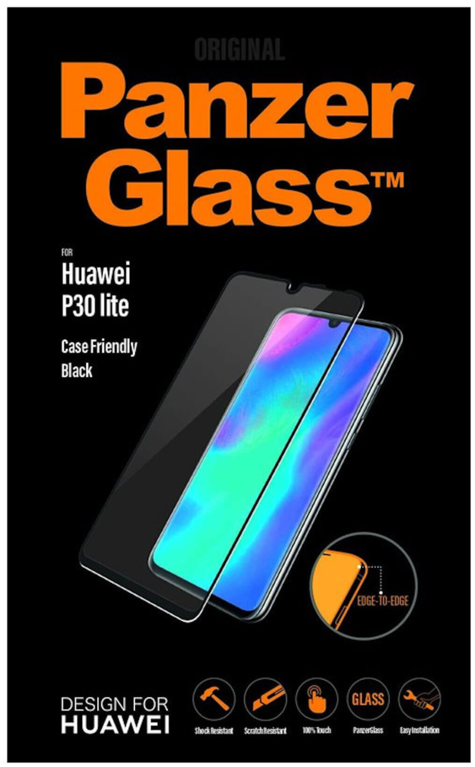 PanzerGlass Screen Protector transparent/Huawei P30 Lite
